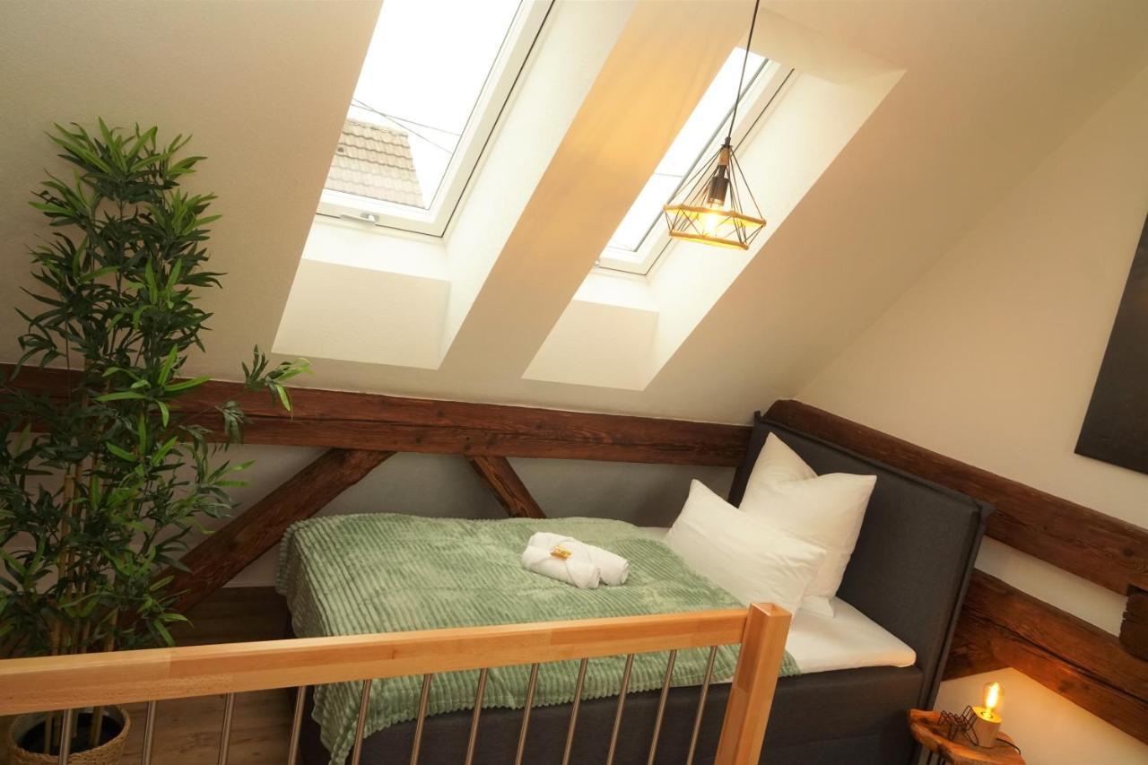 Galerie-Wohnung I Sanierter Pferdestall I Europapark I Boxspring I Nespresso كيبينهايم المظهر الخارجي الصورة