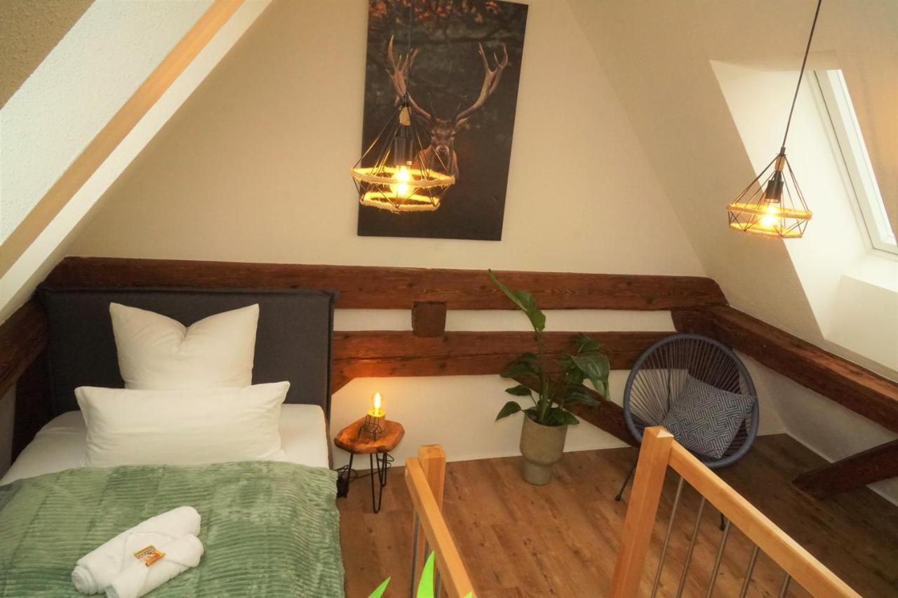 Galerie-Wohnung I Sanierter Pferdestall I Europapark I Boxspring I Nespresso كيبينهايم المظهر الخارجي الصورة