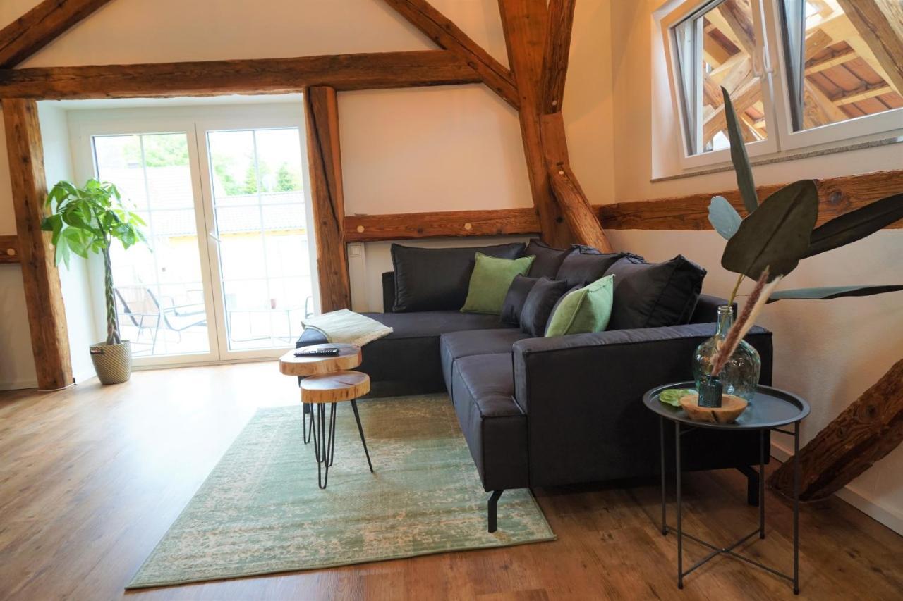 Galerie-Wohnung I Sanierter Pferdestall I Europapark I Boxspring I Nespresso كيبينهايم المظهر الخارجي الصورة